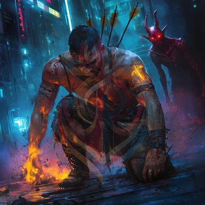 A Righteous Man May Fall 7 Times - digital download