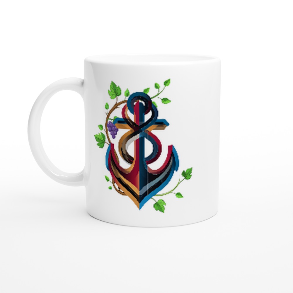 The Abide in Me Mug brings faith into your everyday life. Inspired by John 15:4, it’s a simple yet powerful reminder to remain in Christ with every sip you take.