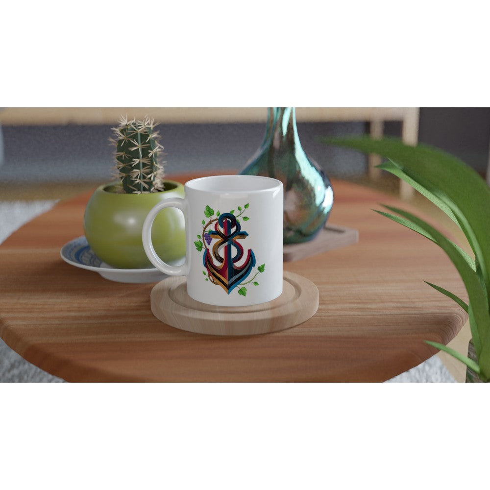 Let the Abide in Me Mug inspire your quiet moments. Rooted in John 15:4, it encourages you to stay spiritually connected as you enjoy coffee, tea, or reflection time.